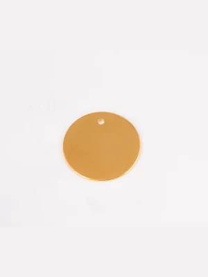 Goldfarbener KIWA Strahlenschutzchip